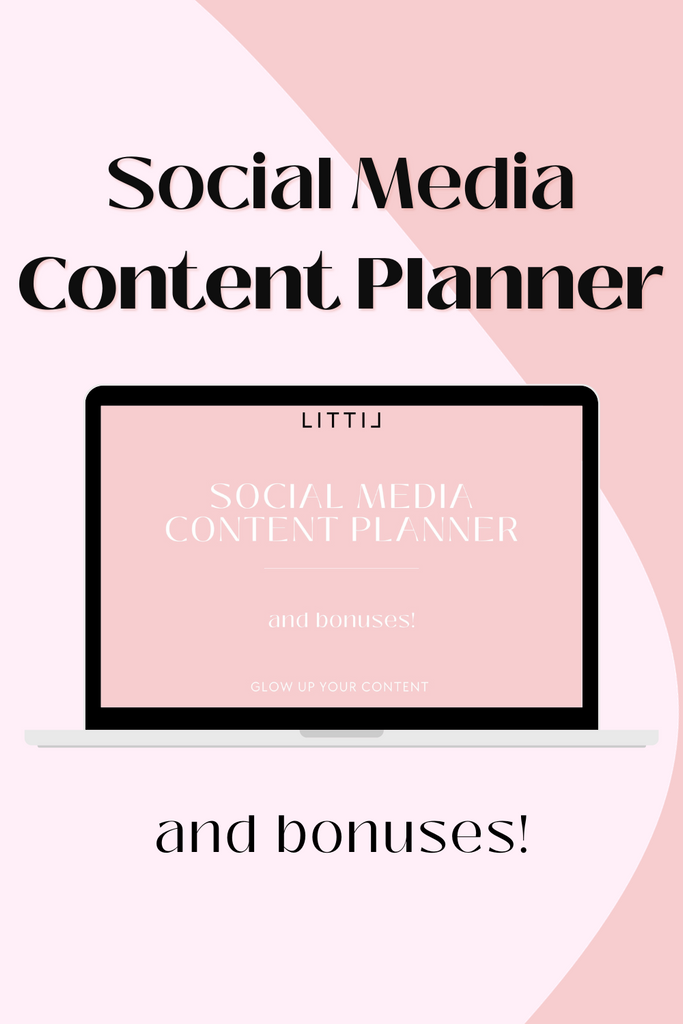 Social Media Content Planner (and Bonuses!)